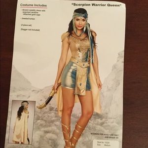 Scorpion Warrior Queen Costume